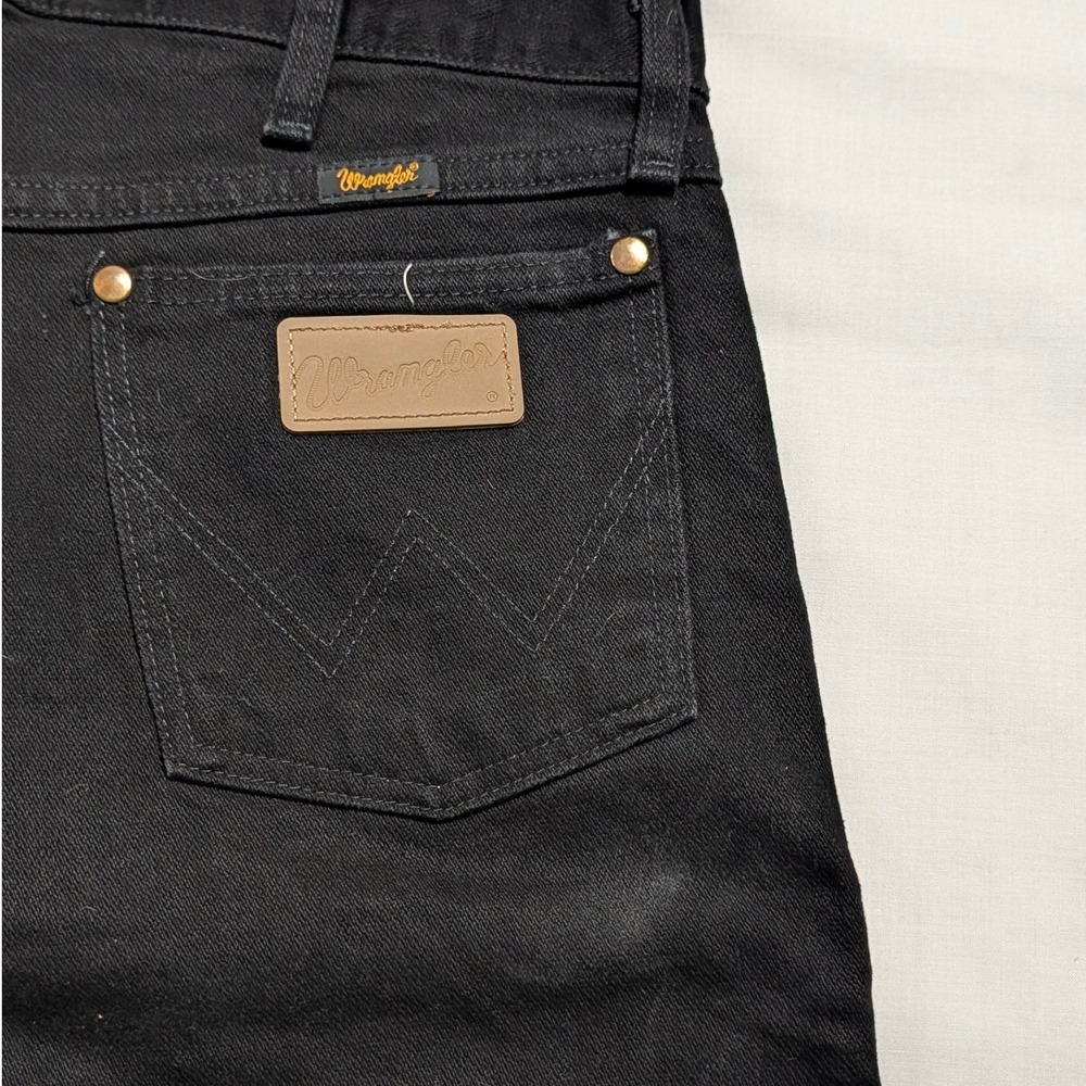 Wrangler Cowboy Cut Original Fit Black Jeans 1013MWZWK 34x34 Mens Denim